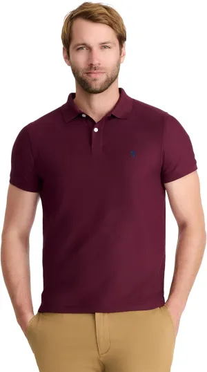 IZOD Men's Advantage Performance Short Sleeve Polo Shirt