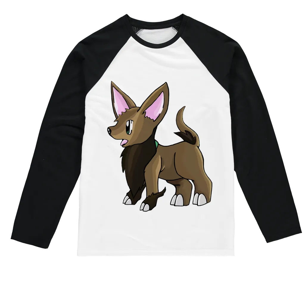 Lipgirl Sublimation Baseball Long Sleeve T-Shirt