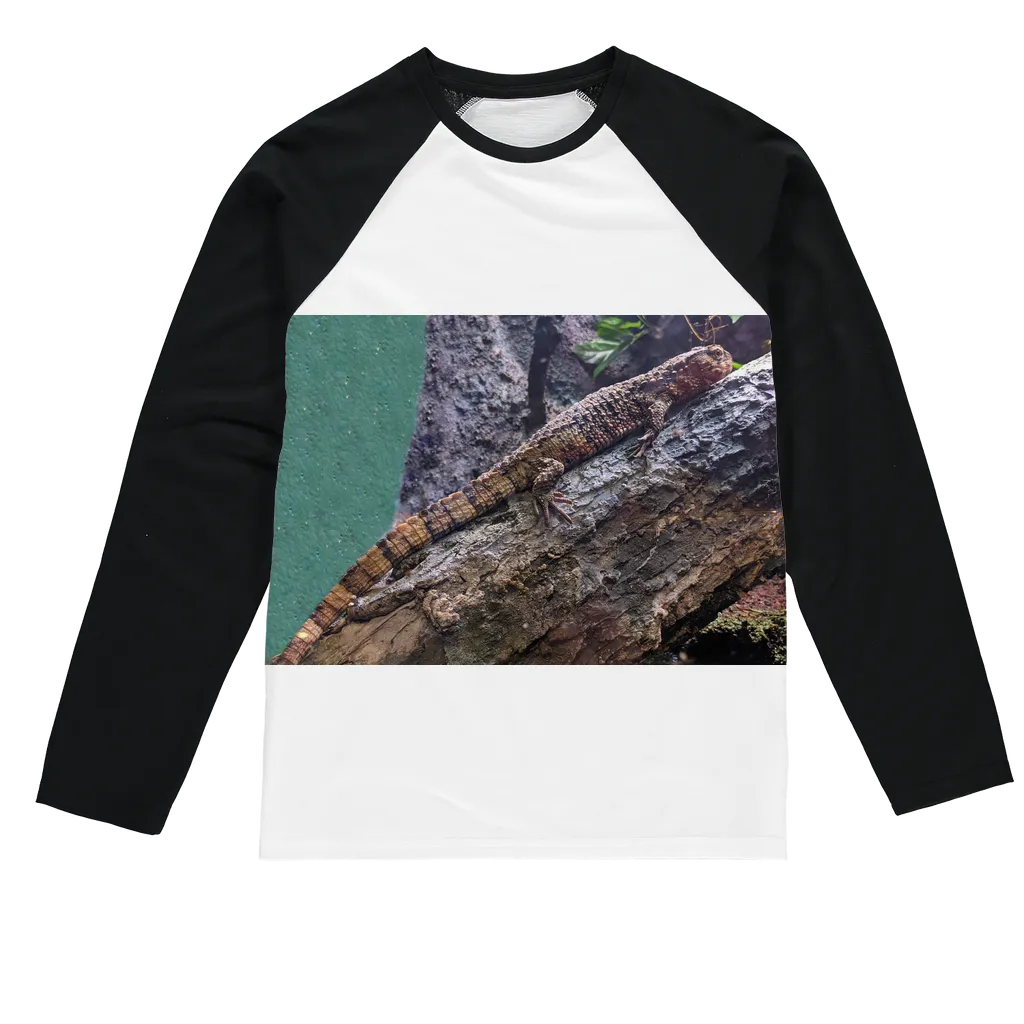 Lizard Sublimation Baseball Long Sleeve T-Shirt