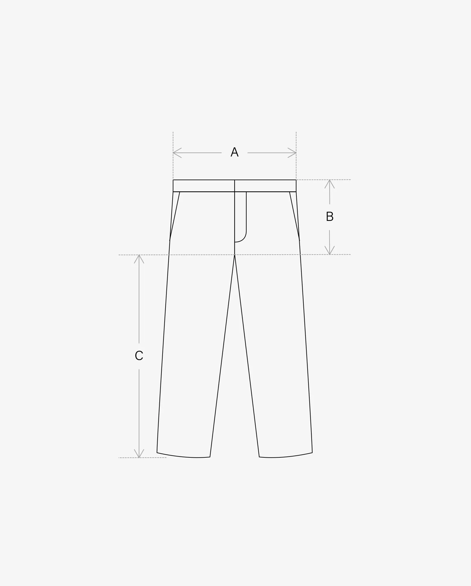 Loopwheel Sweatpants / Gray