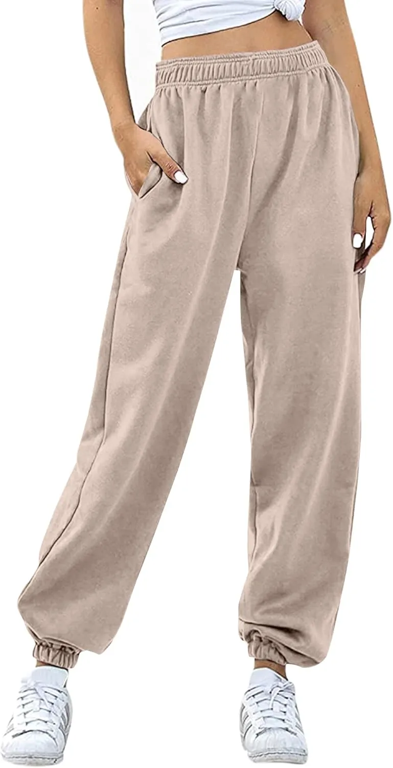 Love My Fashions Sweatpants Women Baggy High Waisted Casual Pajama Pants Jogger Fleece Bottoms Spring Outfits for Women 2025
