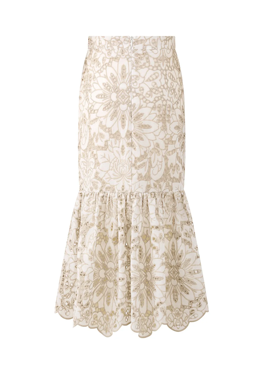 Makayla Embroidered Skirt