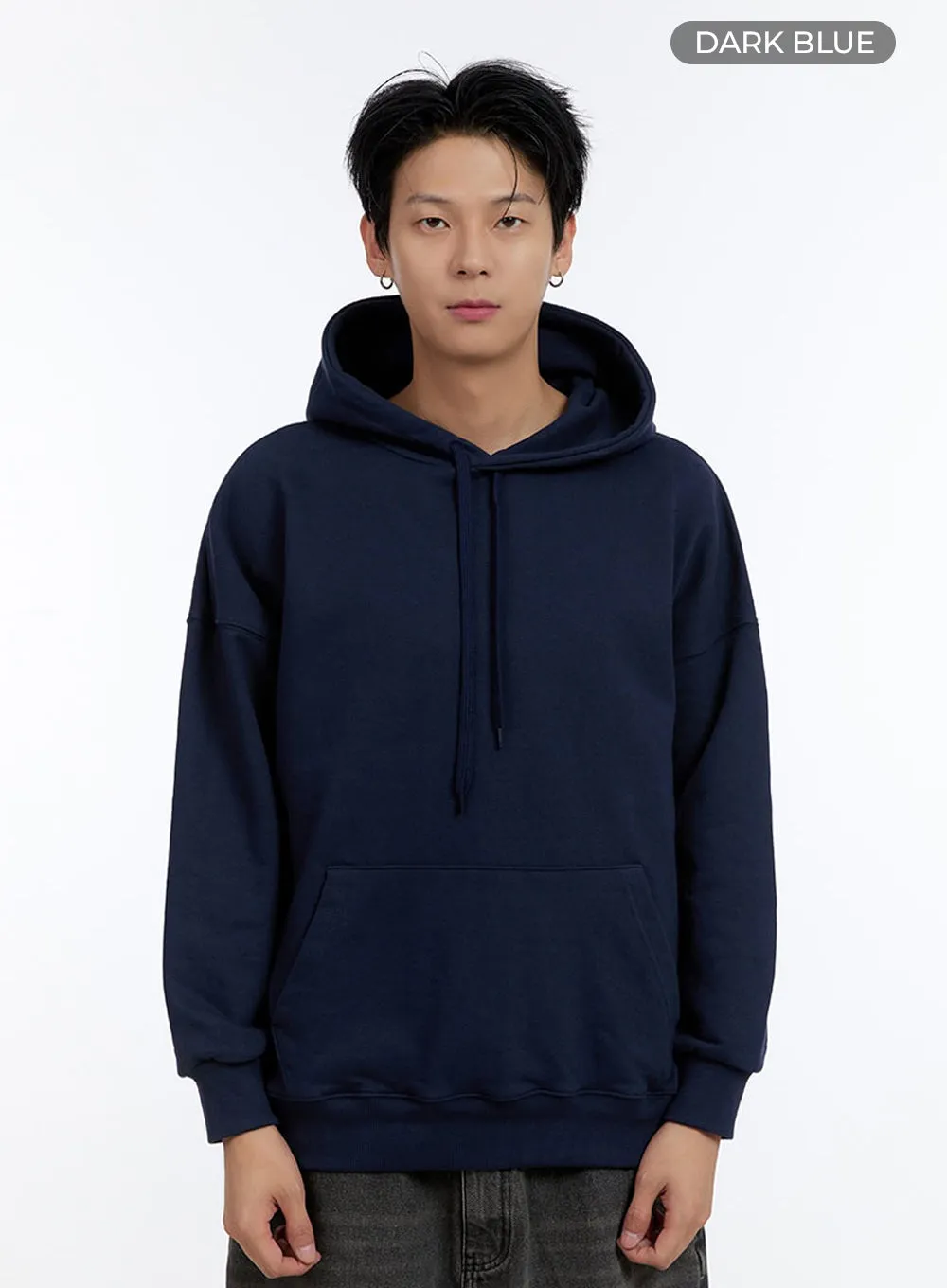 Men's Loose Fit Hoodie IO428