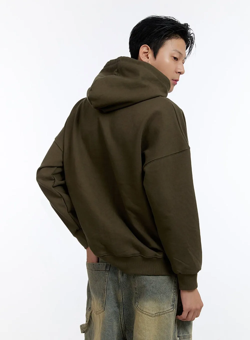 Men's Loose Fit Hoodie IO428