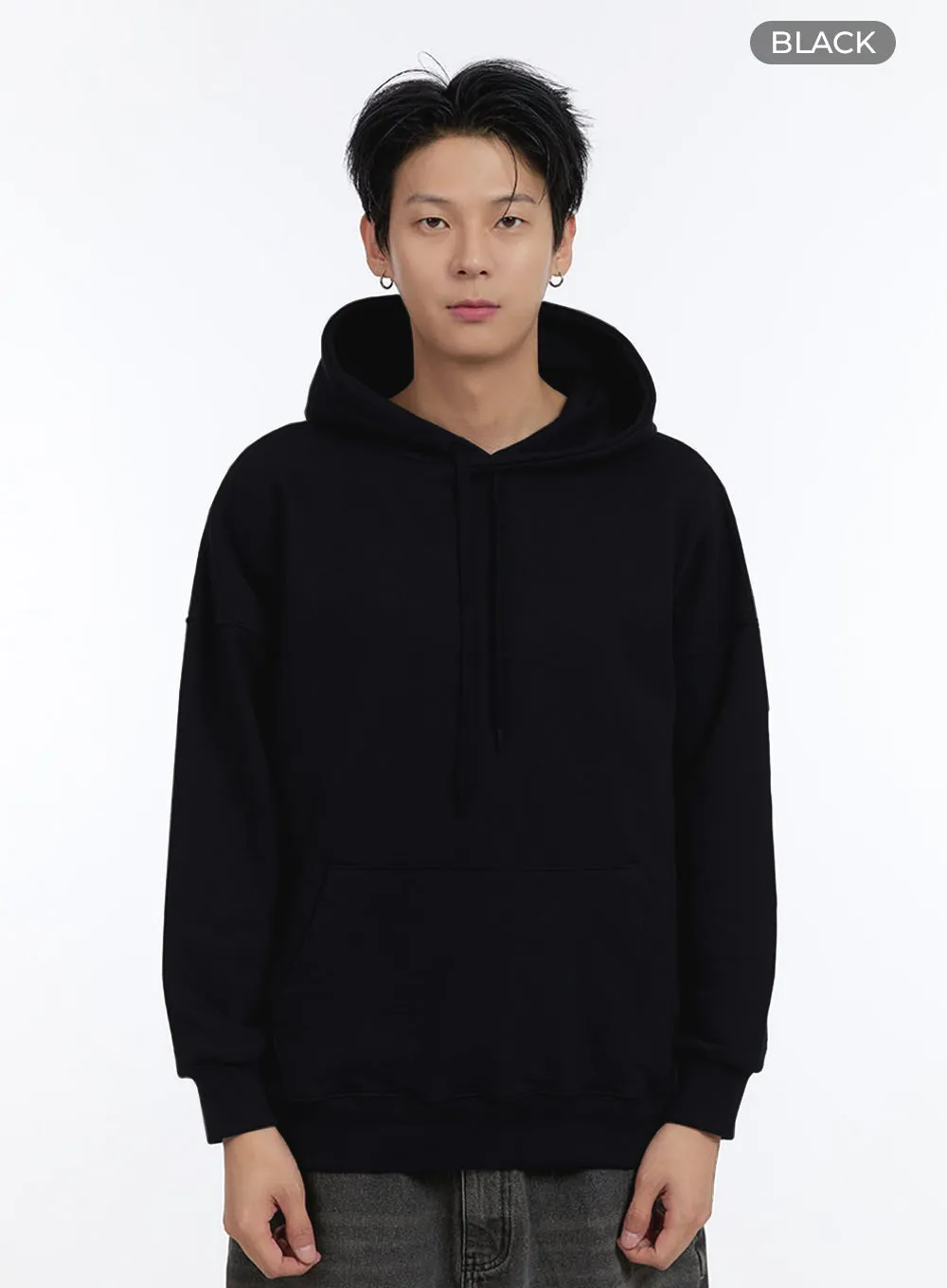 Men's Loose Fit Hoodie IO428
