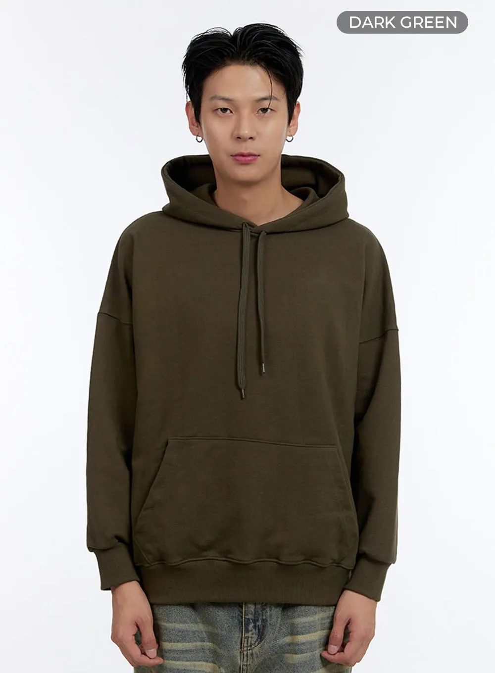 Men's Loose Fit Hoodie IO428