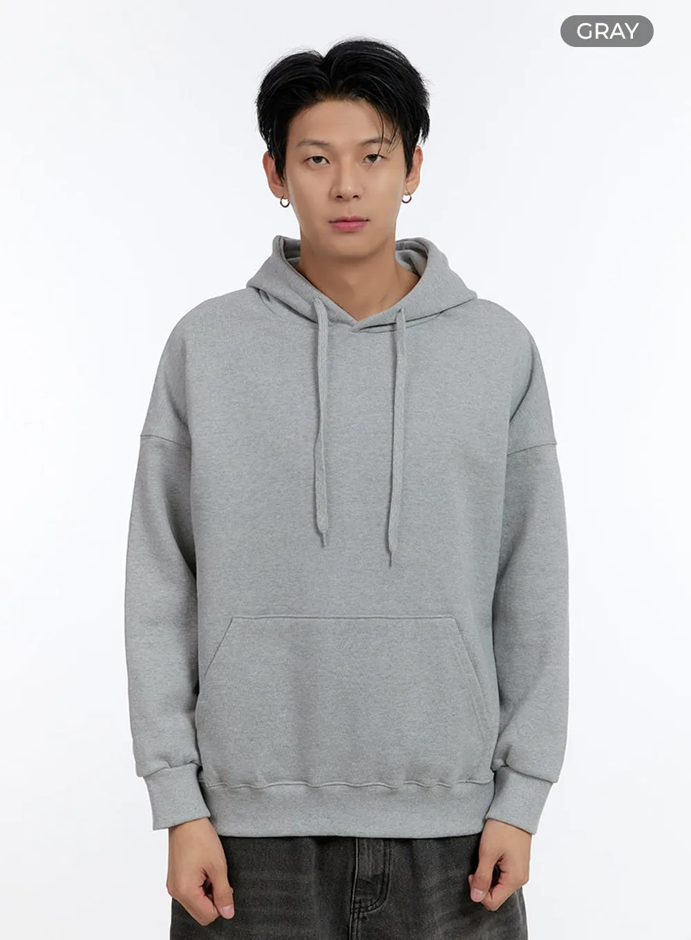 Men's Loose Fit Hoodie IO428