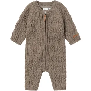 Name It Walnut Wrilla Wool Knit Suit
