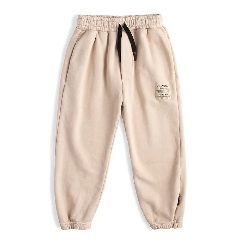 NUNUNU Solid Pants