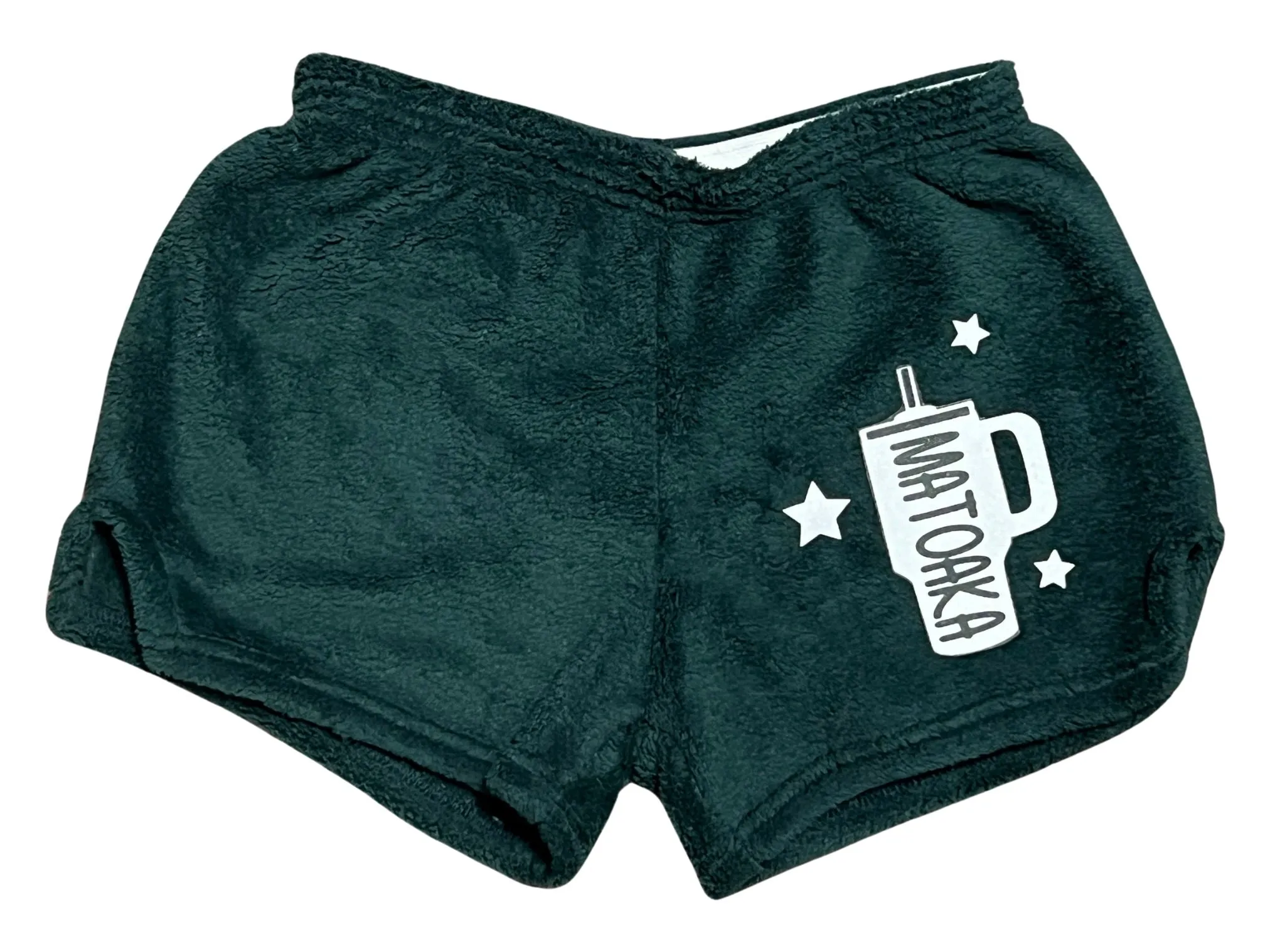 Pajama Shorts (girls) - Shorts with Camp Name Cup & Stars