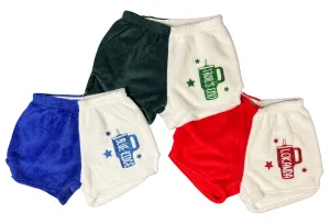 Pajama Shorts (girls) - Shorts with Camp Name Cup & Stars