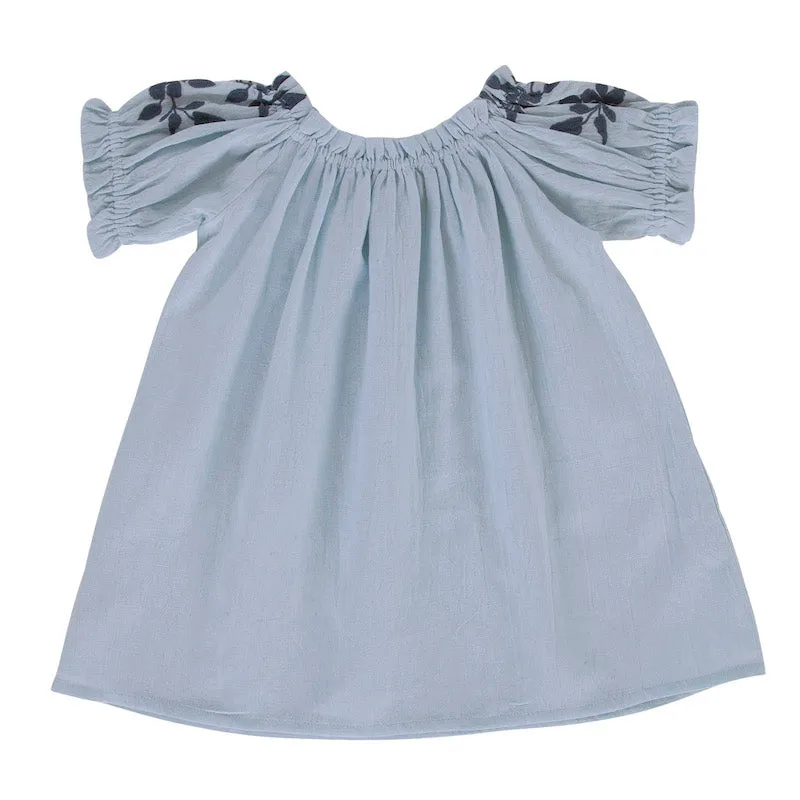 Peggy Julia Dress Illusion Blue