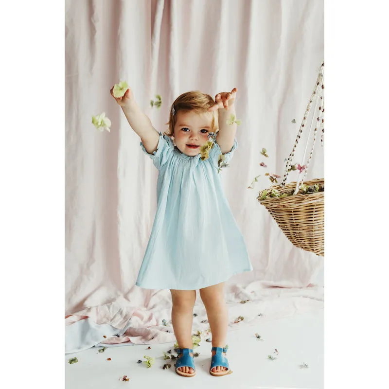 Peggy Julia Dress Illusion Blue