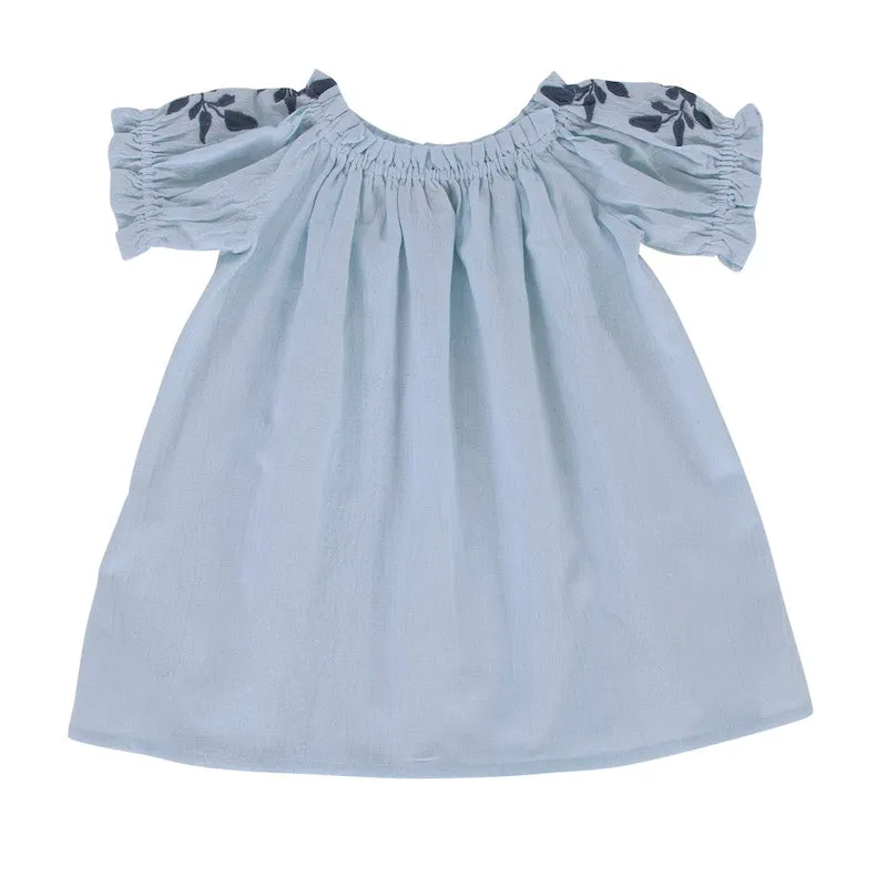 Peggy Julia Dress Illusion Blue