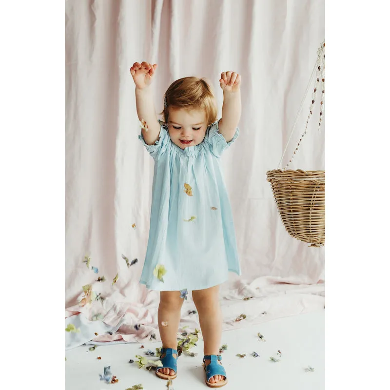 Peggy Julia Dress Illusion Blue