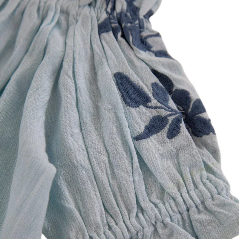 Peggy Julia Dress Illusion Blue