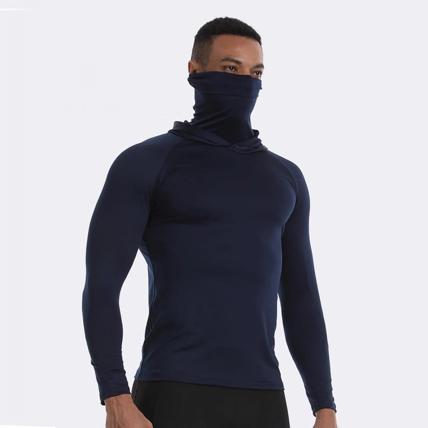 Performance Fishing Shirts for Men Women Long Sleeve Ice Silk Quick Dry Hoodie Lightweight Outdoor Workout Tops Blouse