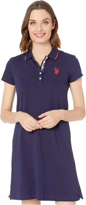 Polo Dress with Tipped Design by U.S. Polo Assn.