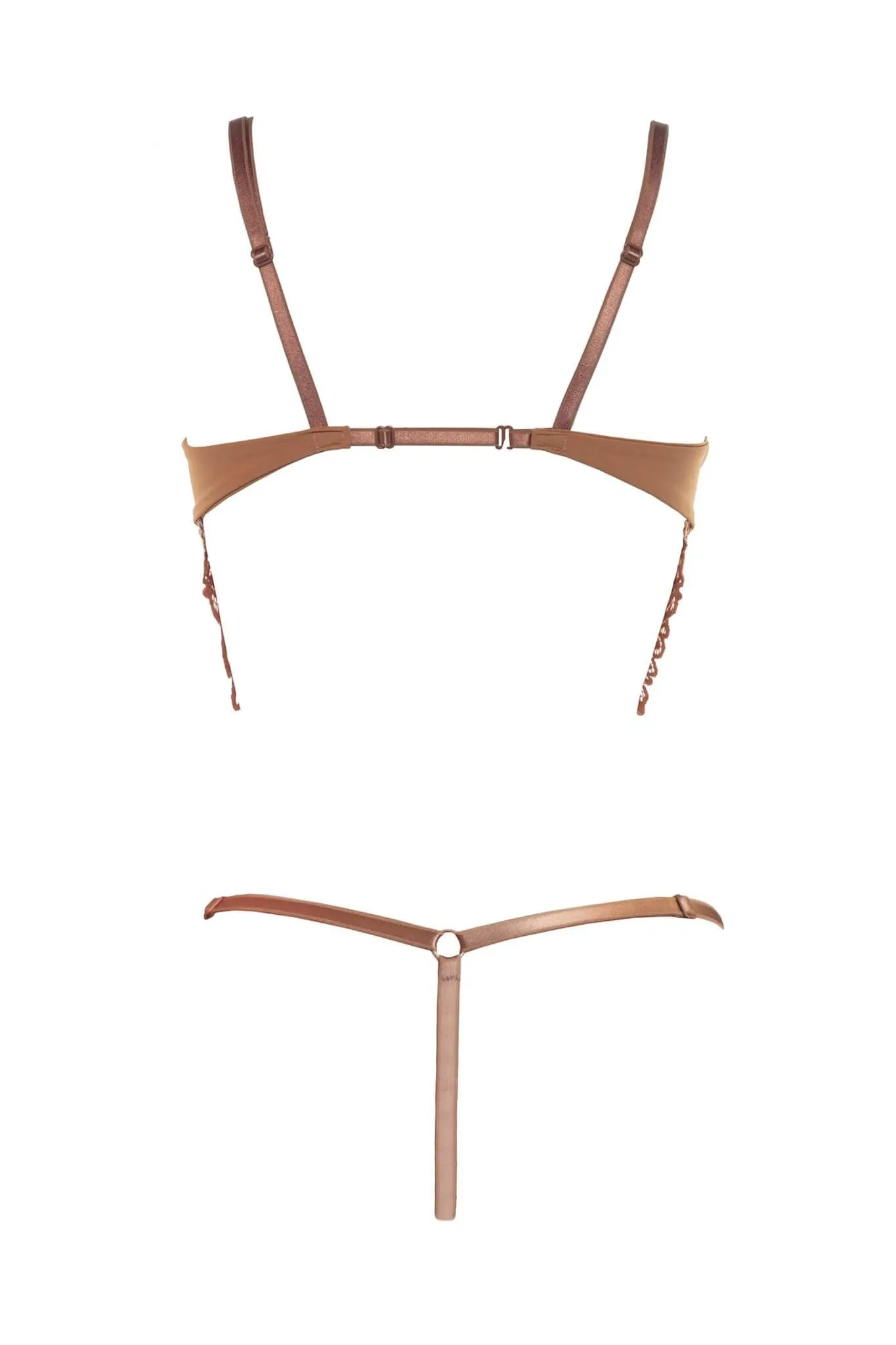Rose Quartz Genevieve Lingerie Set