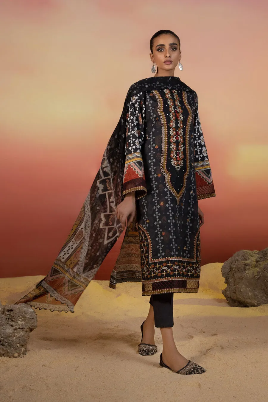 Sapphire Tayet Lawn 03PESIG22V16