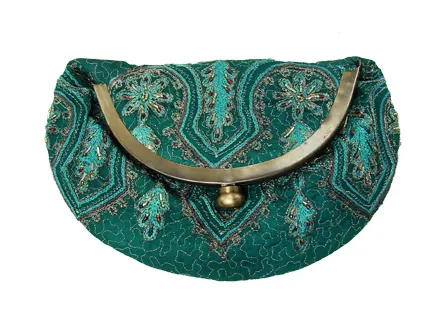 Sari Crescent Clutch