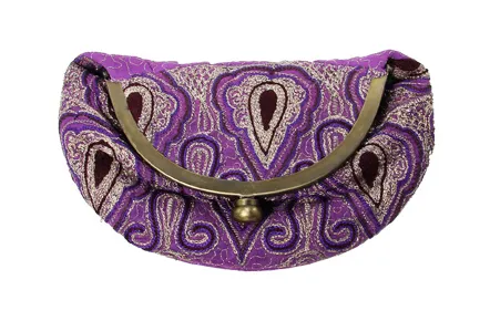Sari Crescent Clutch