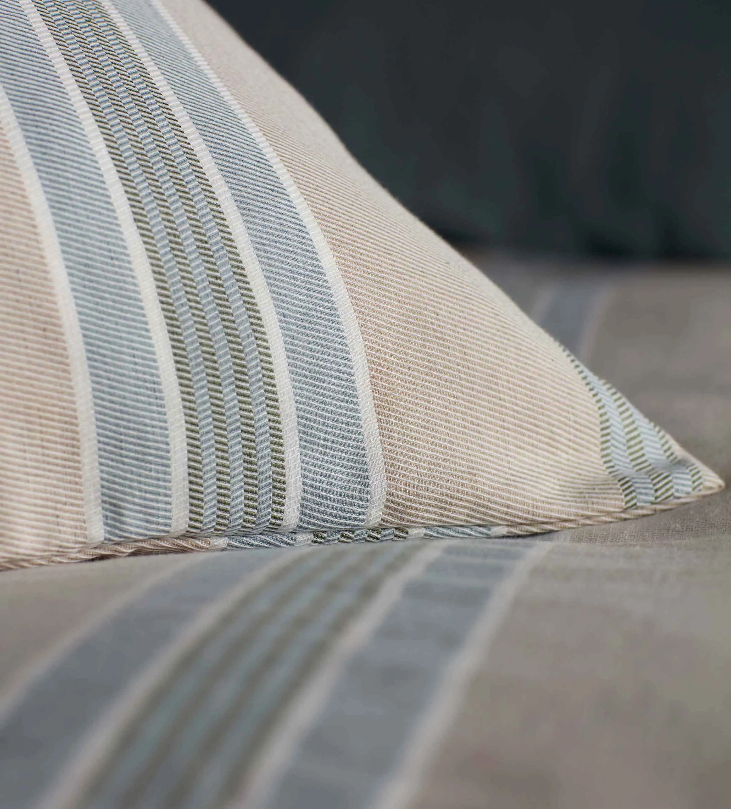Selsey Stripe Cotton Linen Bed Linen