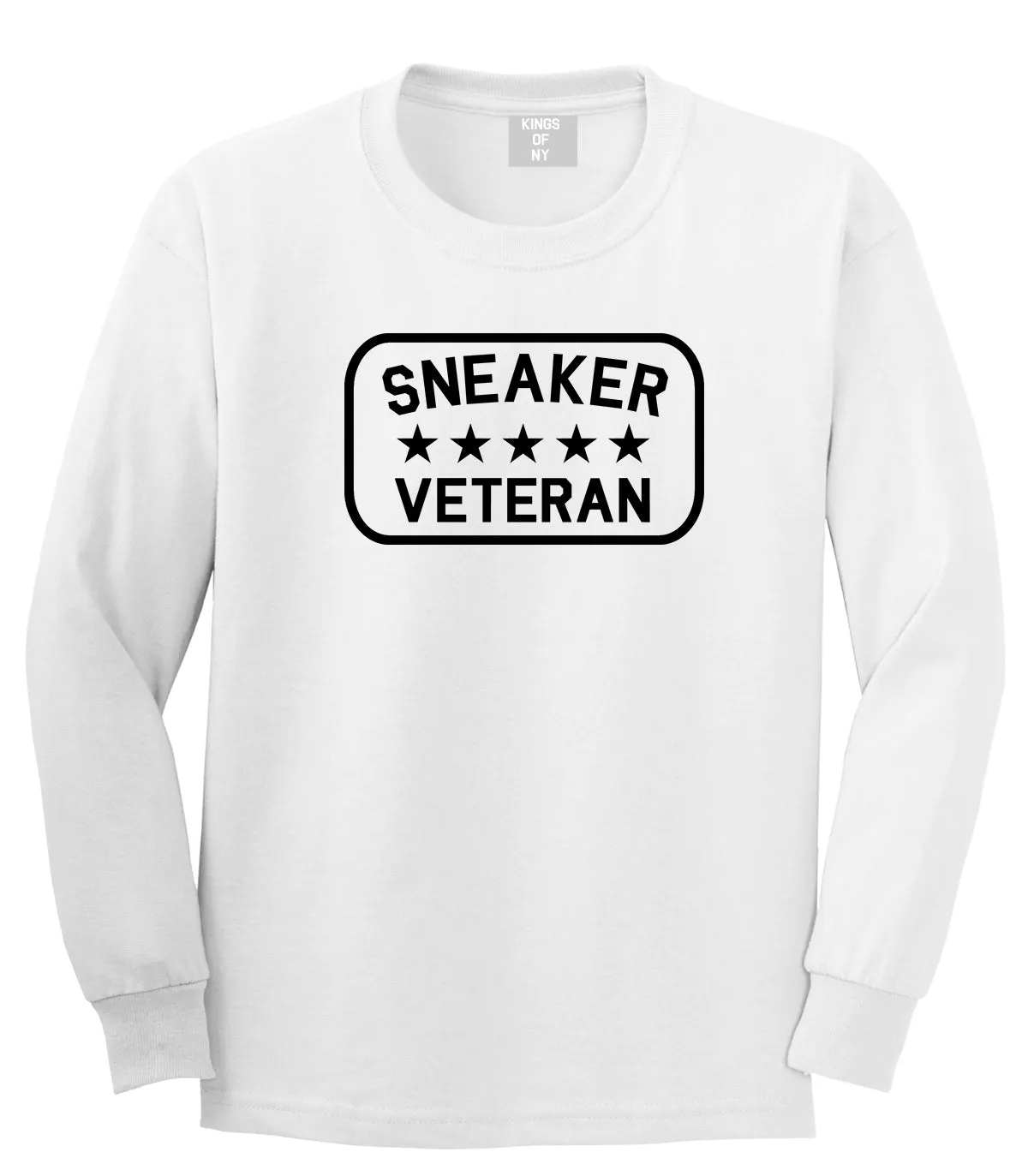 Sneaker Veteran Mens Long Sleeve T-Shirt