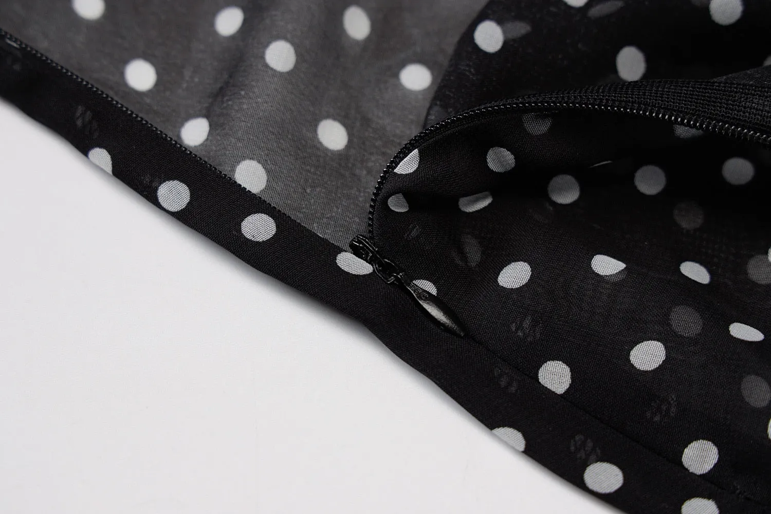 Spaghetti Strap Polka Dot Maxi Sexy Backless Women Dresses Party Club Black Mesh See Through Dress