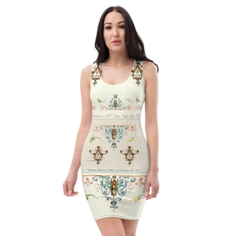 Sublimation Cut & Sew Dress - Rococo real style pattern