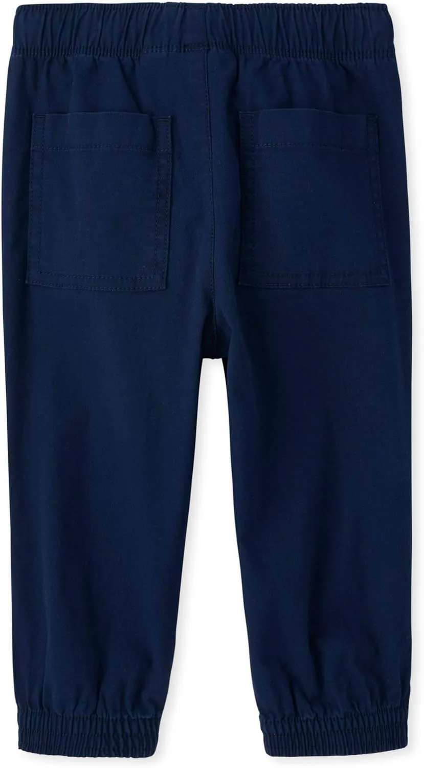 The Children's Place Baby Boys' and Toddler Stretch Pull on Jogger Pants