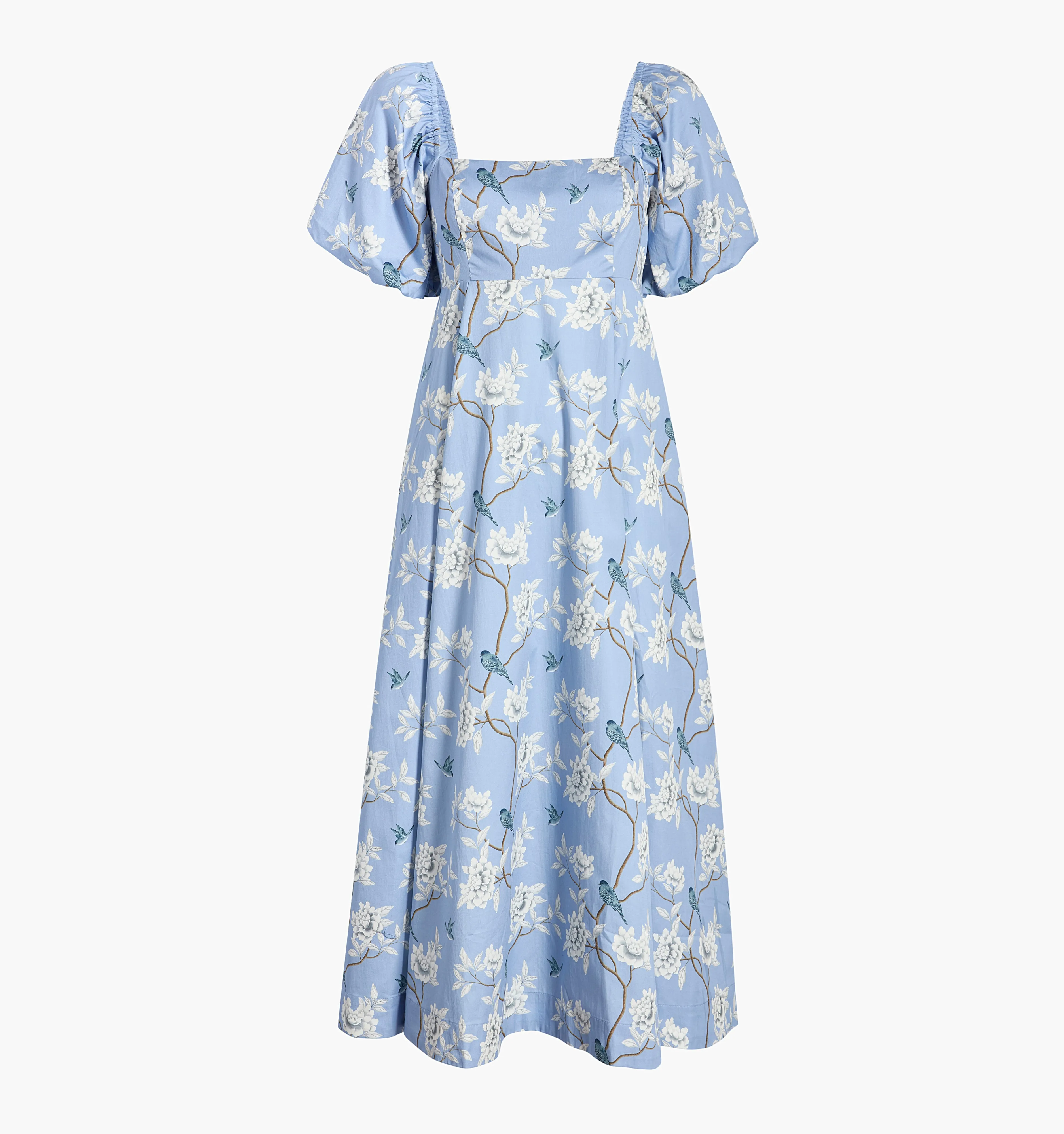 The Matilda Dress - Diane Hill Blue Chinoiserie