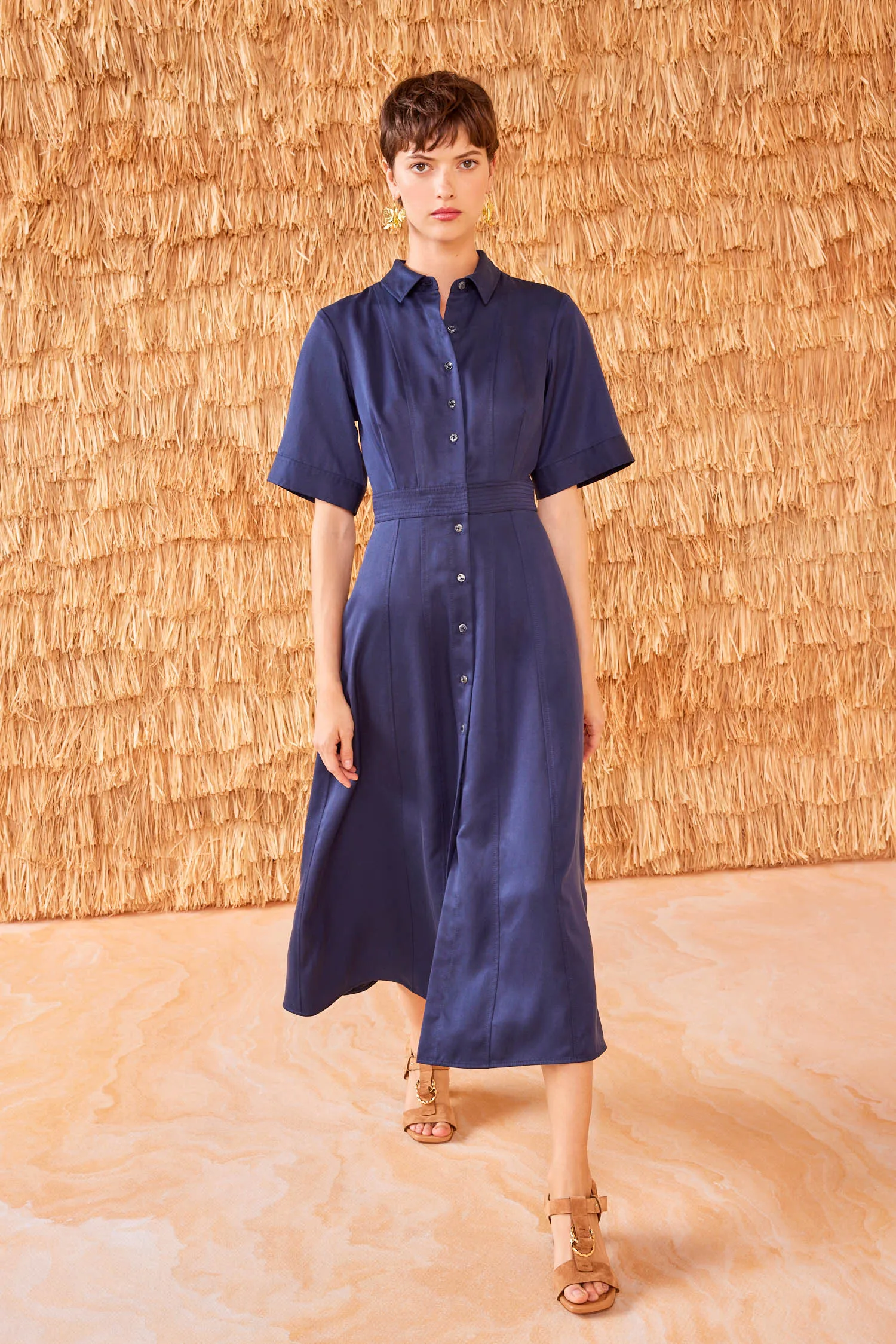 Vallis Dress - Sapphire