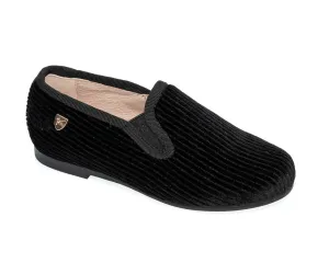 Venettini Black Line Velvet Smoking Shoe